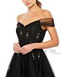 Mac Duggal 26498 Off The Shoulder Beaded Dress