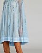 Mac Duggal 6226 Cape Sleeve Tent Silhouette Powder Blue Dress