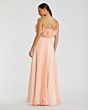 Mac Duggal 49975 Ruffle Bodice Strapless A-Line Formal Gown