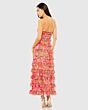 Mac Duggal 8137 Floral Strapless A-Line Ruffle Dress