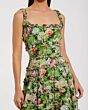 Mac Duggal 8263 Floral A-Line Ruffle Strap Formal Dress
