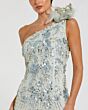 Mac Duggal 94151 Trumpet-Style Floral One Shoulder Evening Dress