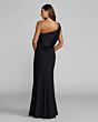 Mac Duggal 13210 One-Shoulder Column Silhouette Draped Jersey Dress