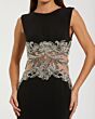 Mac Duggal 2324 Illusion Midriff Sleeveless Dress