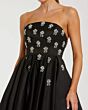 Mac Duggal 56199 Strapless Satin Pleated Skirt Dress