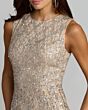 Mac Duggal 6249 Sleeveless Fitted Nude Ombre Dress