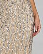 Mac Duggal 6249 Sleeveless Fitted Nude Ombre Dress