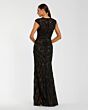 Mac Duggal 94276 Illusion Jewel Neck Cap Sleeve Dress