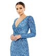 Mac Duggal 5510 Long Sleeve Embellished Dress
