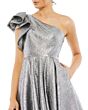Mac Duggal 67906 One Shoulder Metallic Dress