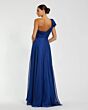 Mac Duggal 9967476P Cobalt Blue One Shoulder Ruched Dress