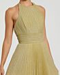 Mac Duggal 30772 Halter Neck Pleated A-Line Dress