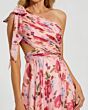 Mac Duggal 68553 Side Cutout One Shoulder A-Line Formal Dress