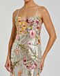 Mac Duggal 68896 Sweetheart Neck Floral Sequin Dress