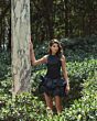 Mac Duggal 20709 Pleated Midriff Bubble Skirt Dress