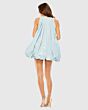 Mac Duggal 20704 Bubble Hem Jewel Neck A-Line Dress