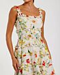 Mac Duggal 8257 Ruffle Strap Floral A-Line Short Dress