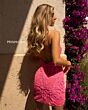 Primavera Couture 3138 Criss Cross Back Embellished Dress