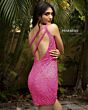 Primavera Couture 3573 Strappy Back One Shoulder Dress