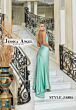 Jessica Angel 805 Cross Back High Slit Dress