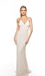 Alyce Paris 88006 Crisscross Back Spaghetti Strap Dress