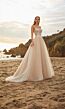 Mori Lee 15029 Marcia Sheer Bodice A-line Bridal Dress