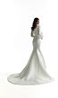 Mori Lee 30166 Noelle Square Neck Puff Sleeve Bridal Dress
