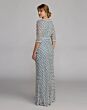 Mac Duggal 10099 Three-Quarter Sleeves Embellished Dress