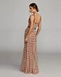 Mac Duggal 10106 Square Neck Beaded A-Line Dress