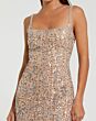 Mac Duggal 10696 Back Slit Sequin Dress