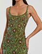 Mac Duggal 10755 Scoop Neckline Floral Dress