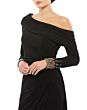 Mac Duggal 12231 Asymmetrical Neckline Formal Dress