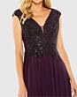 Mac Duggal 20264 Embellished Bodice Cap Sleeve Dress