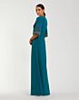 Mac Duggal 2270 Embellished Sleeve A-Line Dress