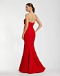 Mac Duggal 2300 3D Flower Applique Mermaid Dress