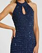 Mac Duggal 23018 Keyhole Neck Embellished Dress