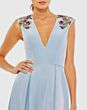 Ieena for Mac Duggal 26540 Beaded Cap Sleeve Dress