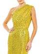 Ieena for Mac Duggal 26694 One Shoulder Sequin Dress