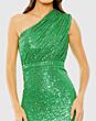 Ieena for Mac Duggal 26694 One Shoulder Sequin Dress