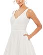 Ieena for Mac Duggal 48924 V-Neck with Pockets Dress