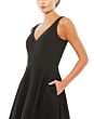 Ieena for Mac Duggal 48924 V-Neck with Pockets Dress
