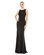 Ieena for Mac Duggal 49093 Jewel Neckline Fitted Dress