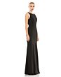 Ieena for Mac Duggal 49093 Jewel Neckline Fitted Dress