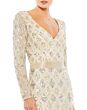 Mac Duggal 5021 Long Sleeve Embellished Dress