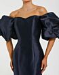 Mac Duggal 50677 Puff Sleeve Off The Shoulder Dress