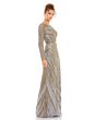 Mac Duggal 5240 Jewel Neckline Beaded Dress