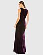 Mac Duggal 55957 Pleated Bodice V-Neck Prom Dress