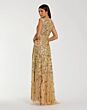 Mac Duggal 5647 Jewel Neck Cap Sleeve Dress