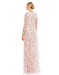 Mac Duggal 70224 Illusion Sleeve Floral Dress