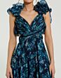 Mac Duggal 67803 Ruffle Top Floral Dress
